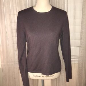 TSE purple maybe cashmere sweater